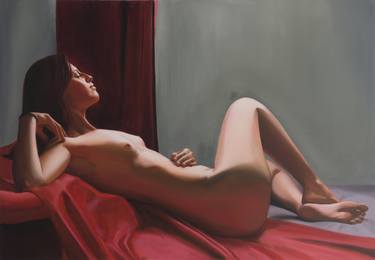 Original Figurative Nude Paintings by Carlos Jimenez