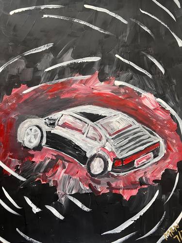 Print of Expressionism Automobile Paintings by M R Nassar