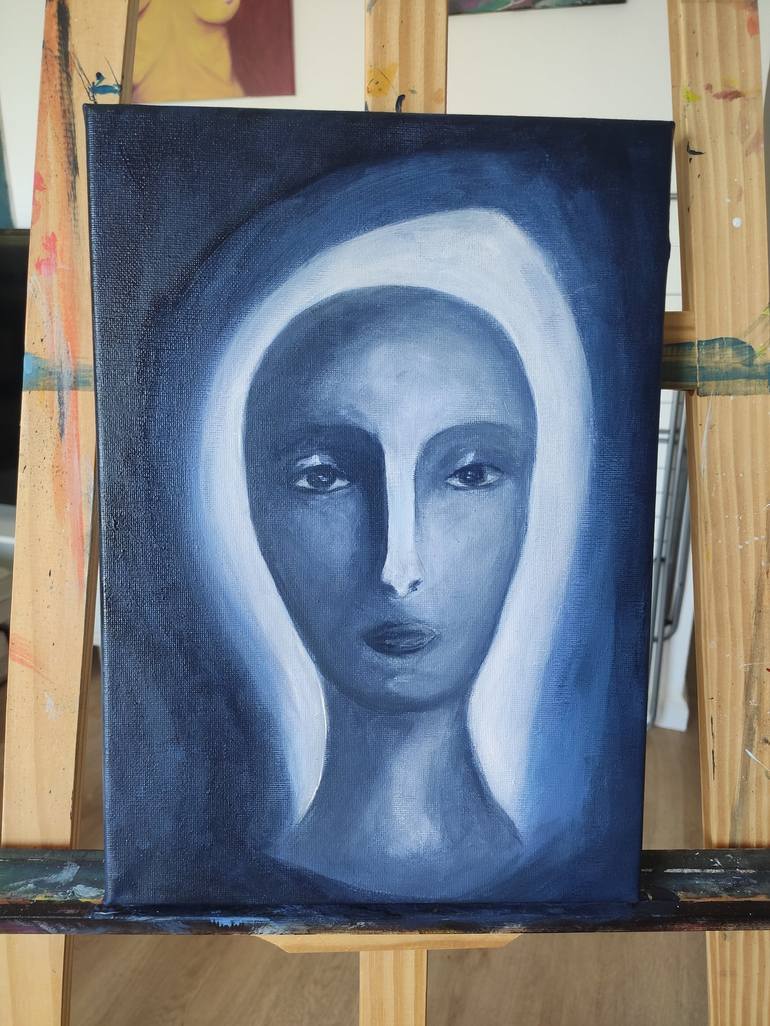 Original Figurative People Painting by Irina Ovchinnikova