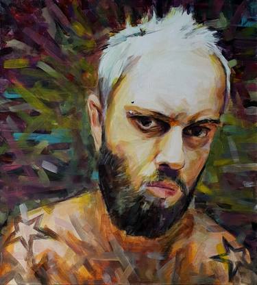 Print of Expressionism Portrait Paintings by Artemii Bordo