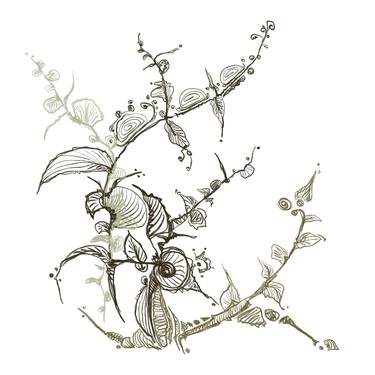 Print of Abstract Botanic Digital by Artemii Bordo