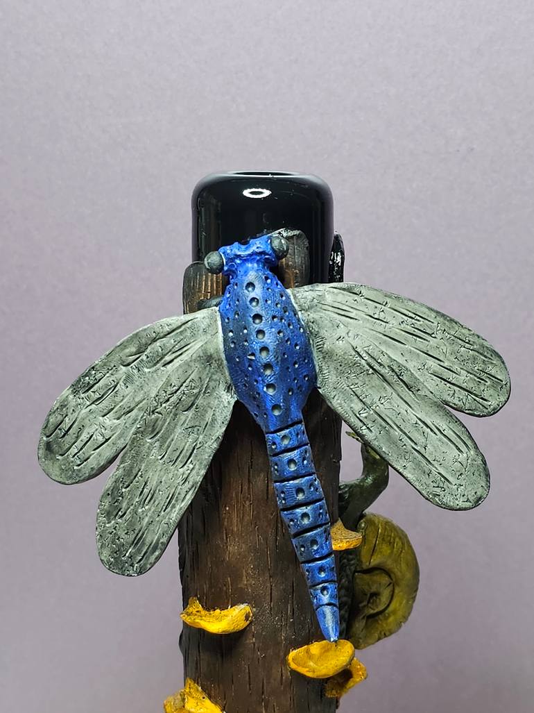 Original Pop Art Fantasy Sculpture by Arnold Jeanminette