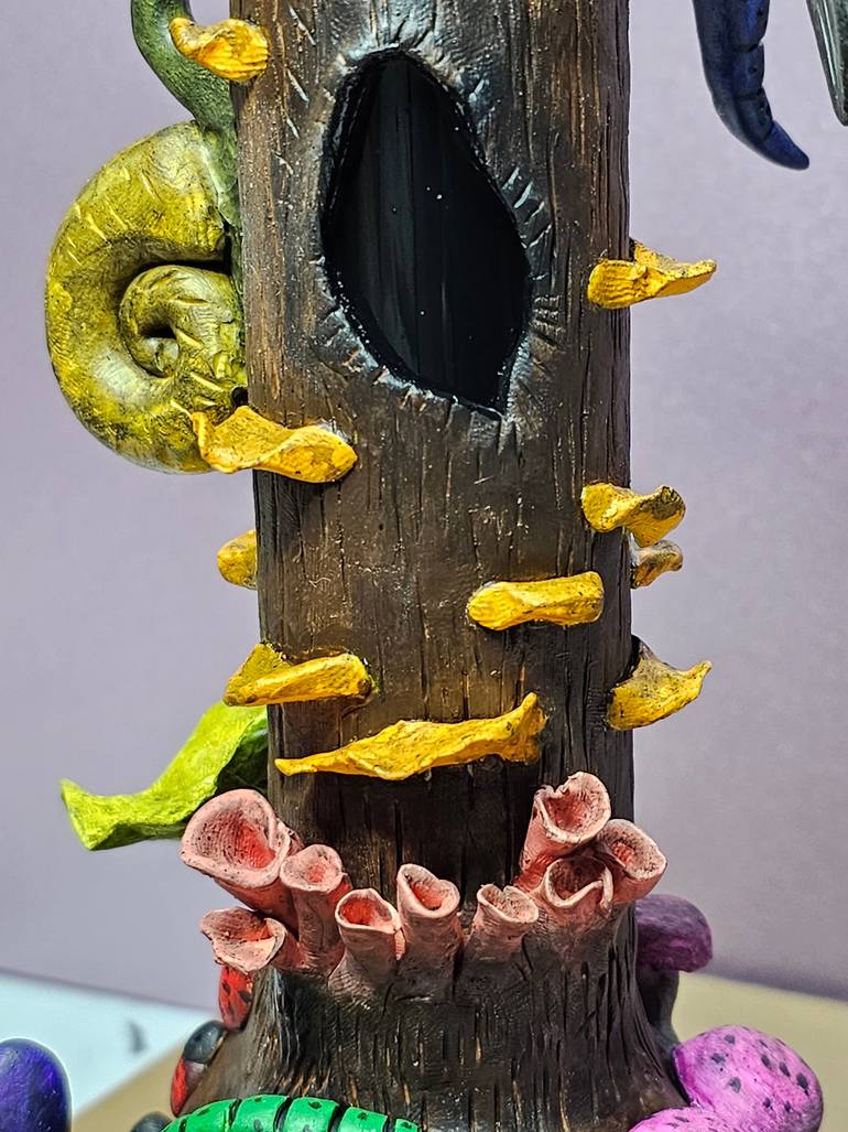 Original Pop Art Fantasy Sculpture by Arnold Jeanminette