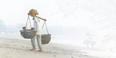Original Digital Art Rural Life Mixed Media by Michel Arnault