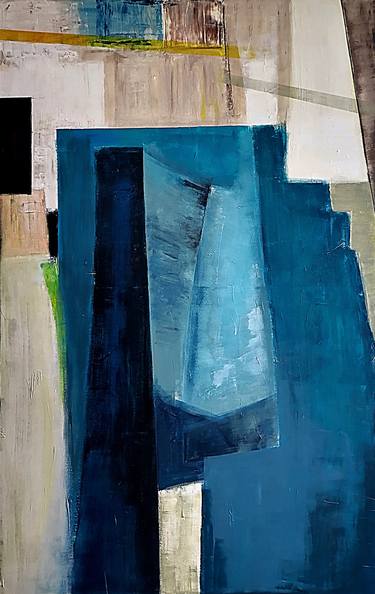 Original Art Deco Abstract Paintings by Aggela Kougli