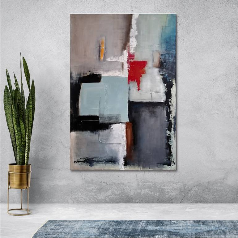 Original Abstract Painting by Aggela Kougli