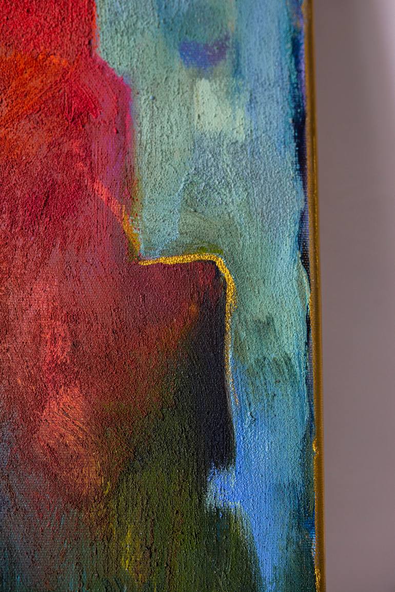 Original Contemporary Abstract Painting by Kamila Adamowicz-ŚRótwa