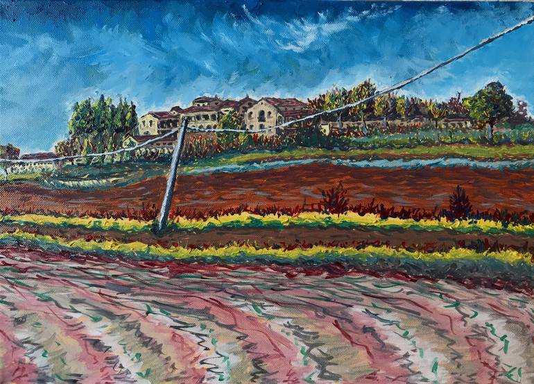 Original Landscape Painting by Joan Vilardebò