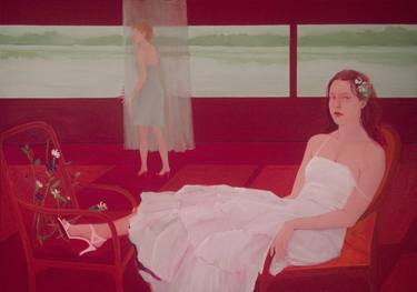 Original Figurative Love Paintings by Mary Hatch
