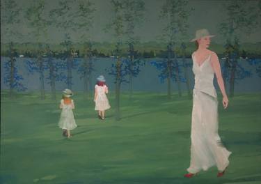Original Figurative Love Paintings by Mary Hatch