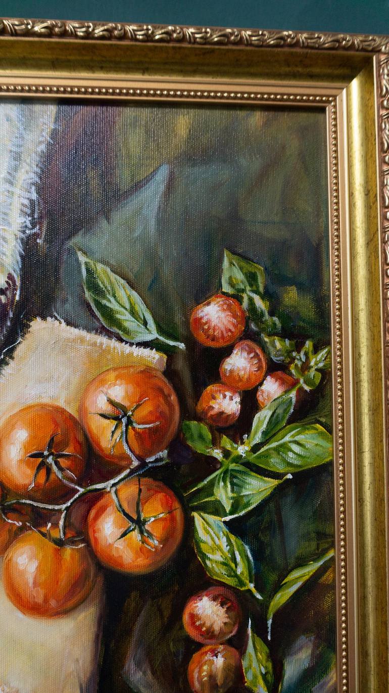 Original Food & Drink Painting by Liudmyla Lypovetska