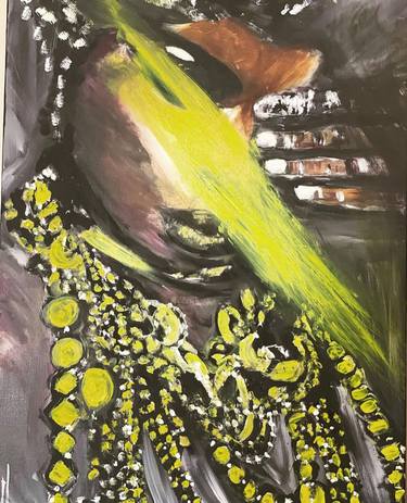 Original Contemporary Abstract Paintings by Shima Algosaibi