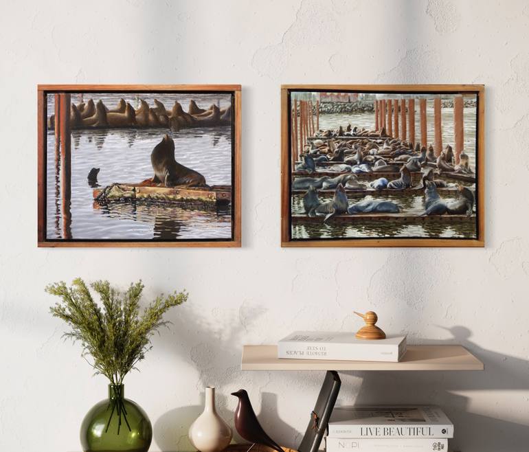 Original Figurative Nature Painting by Michael E Voss