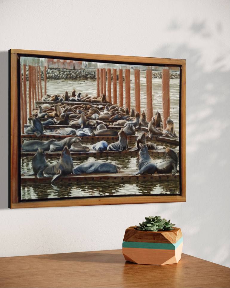 Original Figurative Nature Painting by Michael E Voss