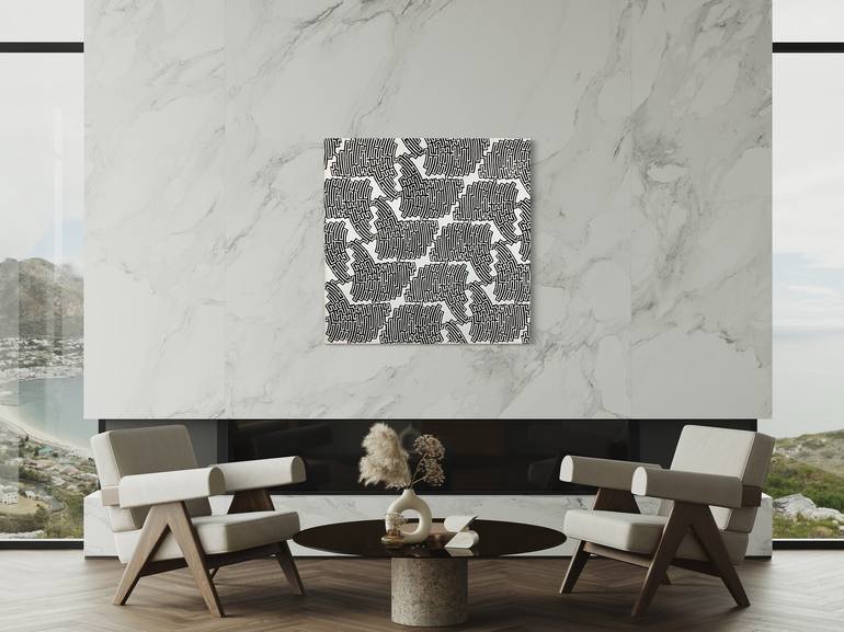 Original Fine Art Geometric Printmaking by Michael E Voss