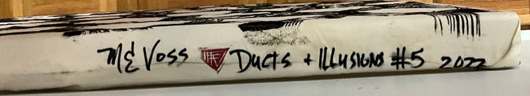 Original Conceptual Geometric Printmaking by Michael E Voss