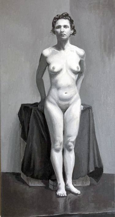 Original Figurative Nude Paintings by Michael E Voss