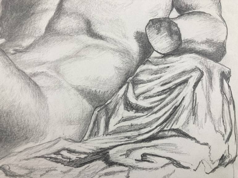 Original Classicism Classical Mythology Drawing by Michael E Voss