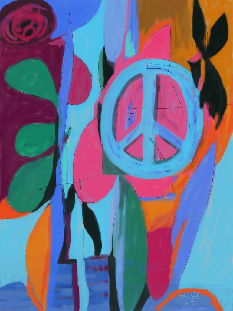 Peace 7 Art Print