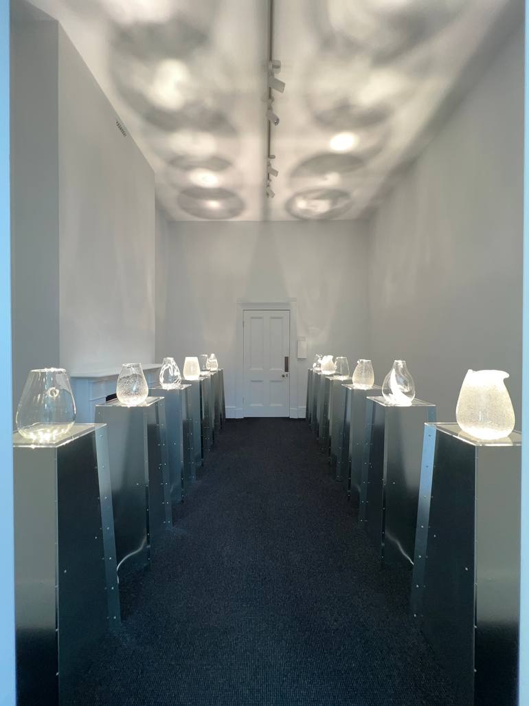 Original Conceptual Light Sculpture by Ilan El