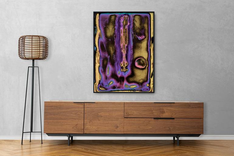 Original Contemporary Abstract Printmaking by Kamil Kuzin