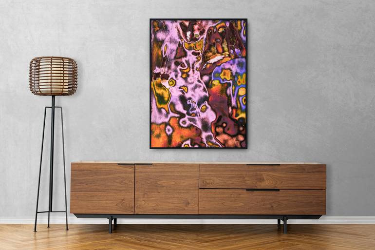 Original Fine Art Abstract Printmaking by Kamil Kuzin