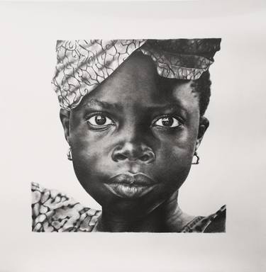 Print of Photorealism Portrait Drawings by Carmia Vorster