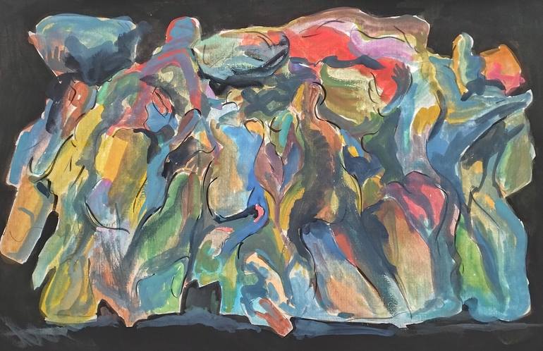 Original Abstract Paintings by Mohd Israr