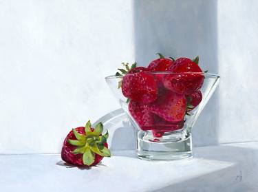 Print of Realism Still Life Paintings by Monica Alikoviene