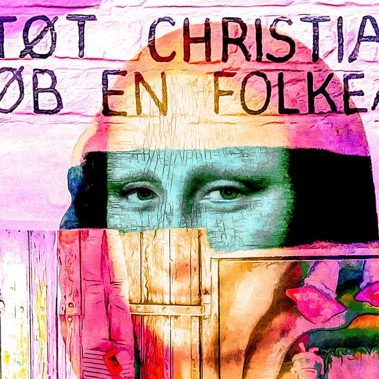 Original Street Art Women Digital by Ronny Fischer