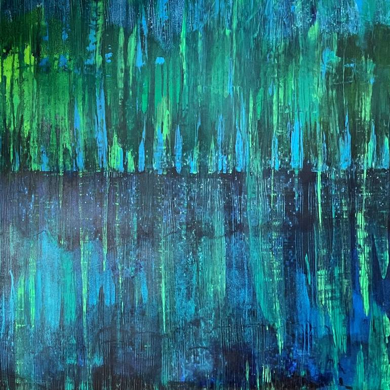 Print of Minimalism Abstract Painting by Réka Csajághy