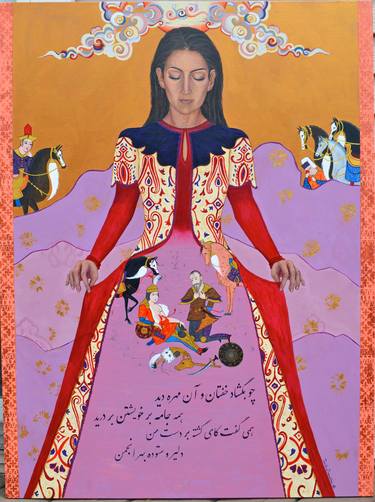 Original Women Paintings by Fariba Doroudian
