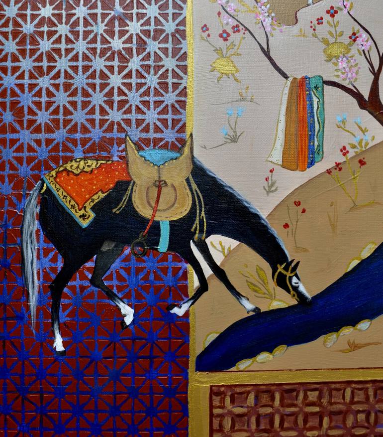 Original Contemporary Culture Painting by Fariba Doroudian