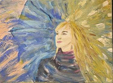 Original Women Painting by Sylvia Hristova
