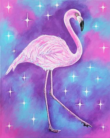 Original Fantasy Animal Painting by Art of  Jameela