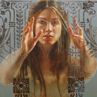 Original Figurative Women Paintings by Jolanda Richter