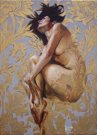 Print of Figurative Nude Paintings by Jolanda Richter