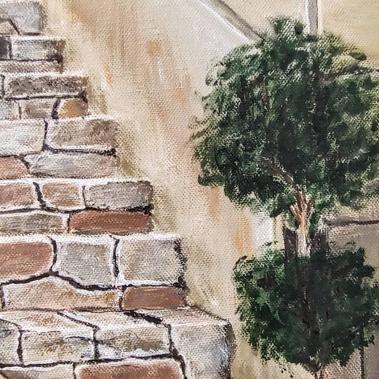 Original Realism Women Painting by Corfu Gallerist