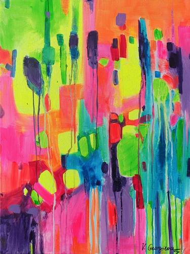 Original Abstract Paintings by Vanya Georgieva