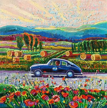 Original Car Paintings by Vanya Georgieva