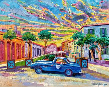 Print of Car Paintings by Vanya Georgieva