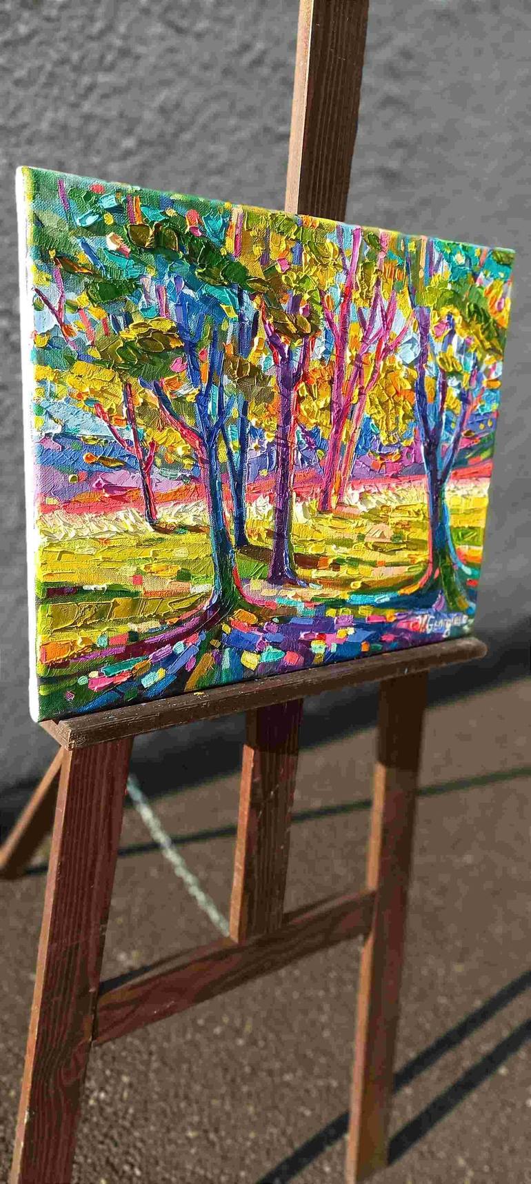 Original Tree Painting by Vanya Georgieva