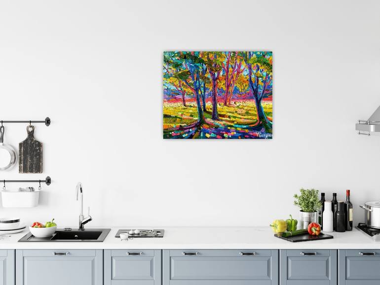 Original Tree Painting by Vanya Georgieva