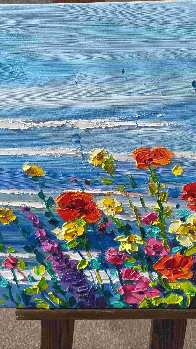 Original Contemporary Seascape Painting by Vanya Georgieva