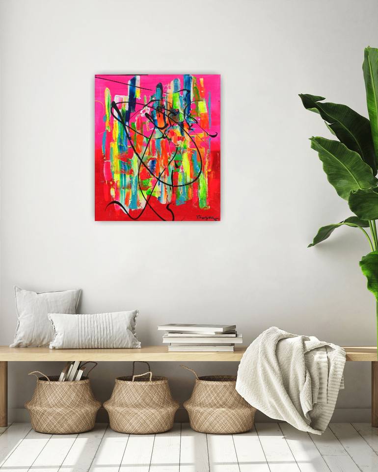 Original Abstract Painting by Vanya Georgieva