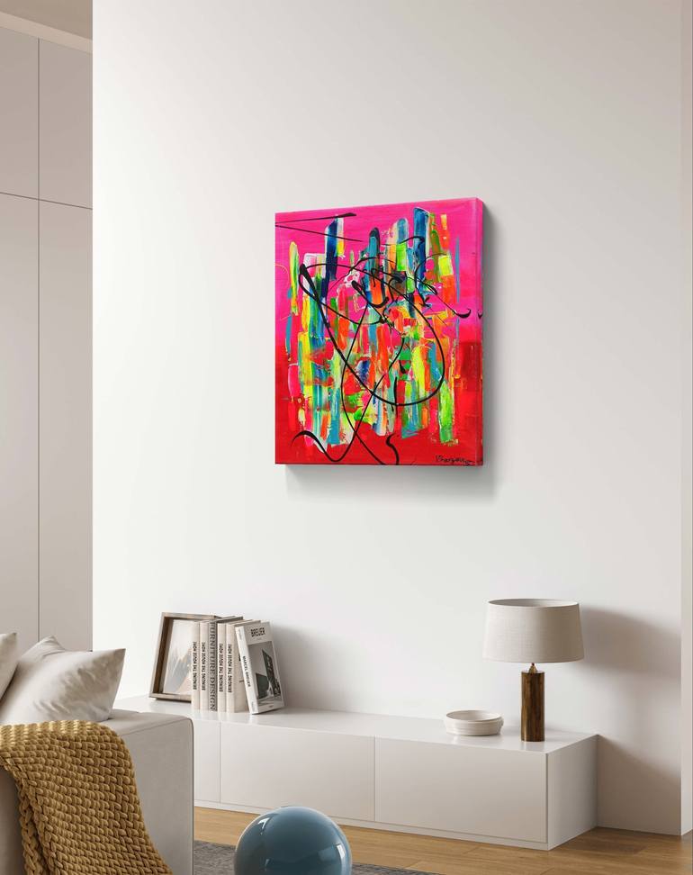 Original Abstract Painting by Vanya Georgieva