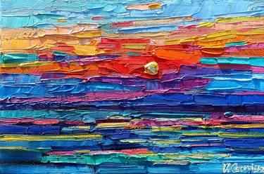 Original Abstract Expressionism Seascape Paintings by Vanya Georgieva