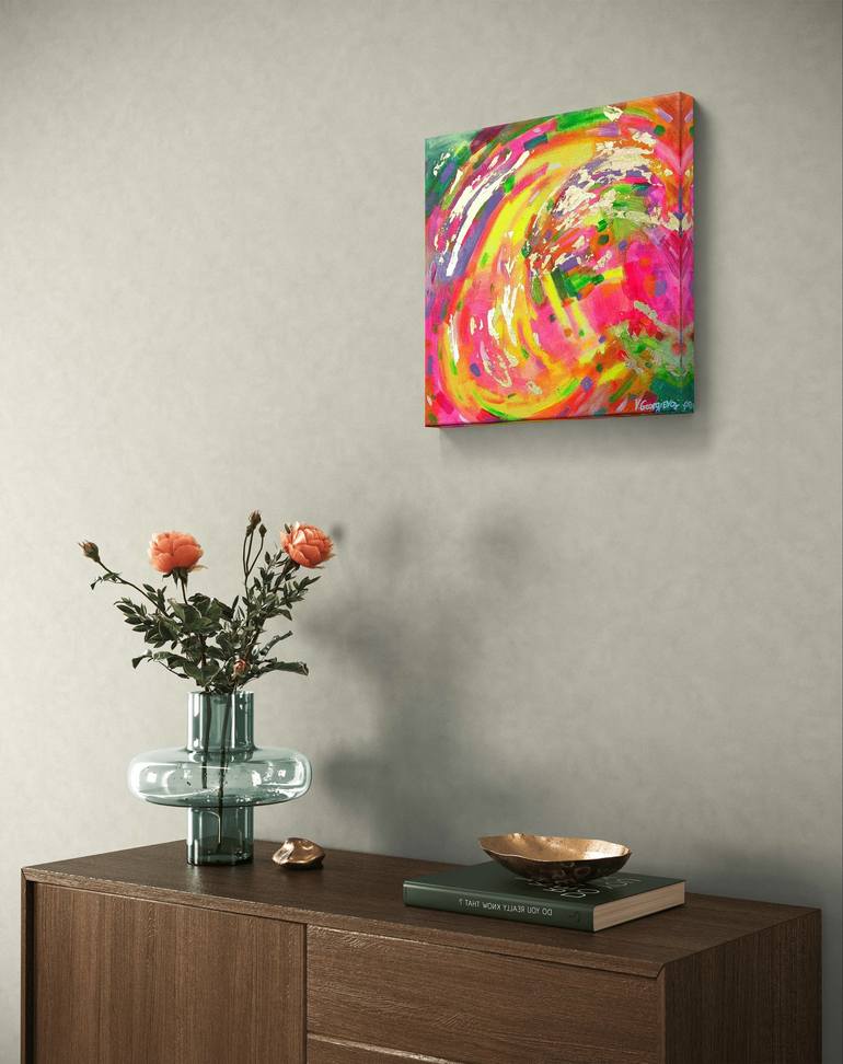 Original Abstract Painting by Vanya Georgieva