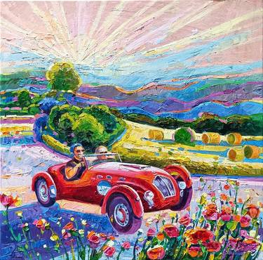 Original Car Paintings by Vanya Georgieva