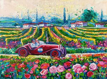 Original Car Paintings by Vanya Georgieva